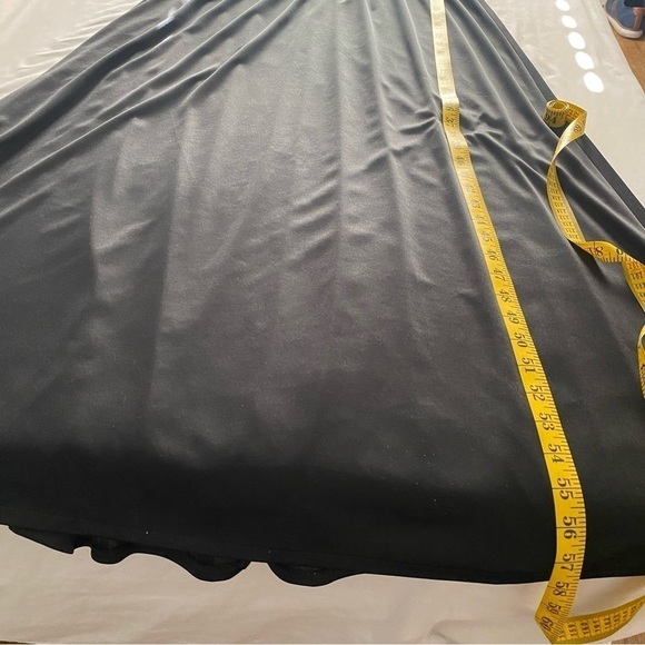 Praise Hymn Elastic Waist Sleeveless Layering Dress Basic Black Vintage Size XL - Picture 8 of 8